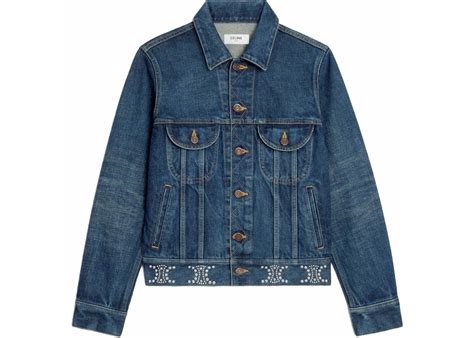 Women's Trucker jacket in clean dark union wash denim